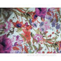 COTTON TWILL SPANDEX PRINTED PEACHED FABRIC